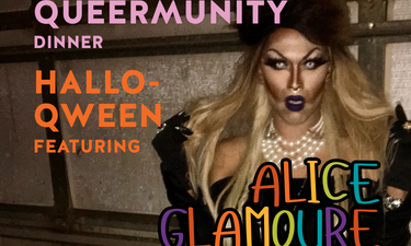 Queermunity Dinner HalloQween Featuring Alice Glamoure
